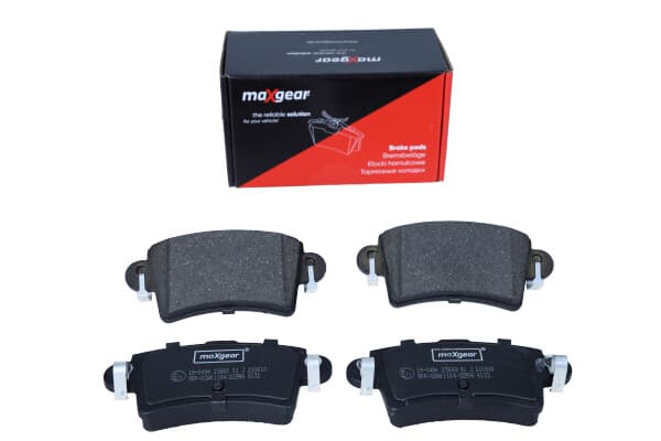 MAXGEAR BROMSBELÄGG RENAULT BAKRE MASTER 98-/MOVANO