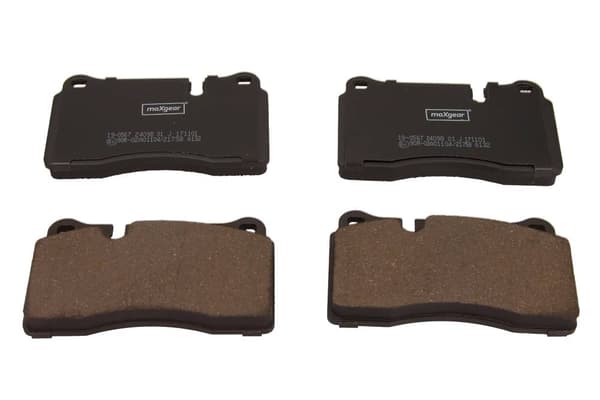 MAXGEAR BREMSEKLODSER VW TOUAREG FORAN