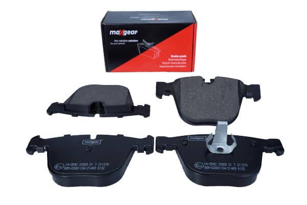 MAXGEAR BREMSEKLODSER BMW BAG E65 01-
