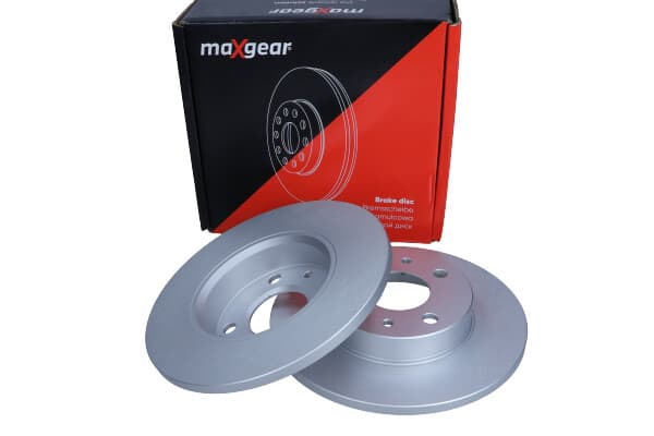 MAXGEAR BROMSSKIVOR FIAT P. SEICENTO/CINQUECENTO/PUNTO/PANDA/500 MED ANTIKORROSIONSBELÄGNING