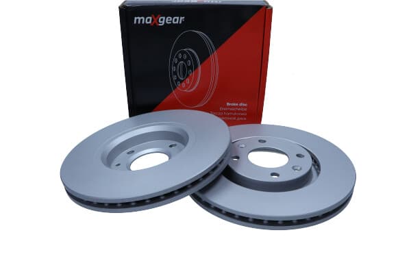 MAXGEAR BREMSESKIVE CITROEN P. C5/C3/C4/DS4/XSARA/207/307/308/BERLINGO 08- MED ANTI-KORROSIONSBELÆGNING