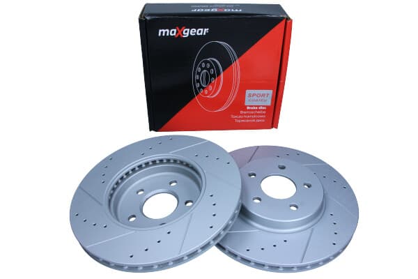MAXGEAR BROMSSKIVA FORD P. MONDEO 00- VENT. 300X24 BORADE OCH SLÅSAD, MED ANTI-ROSIONSBELÄGGNING