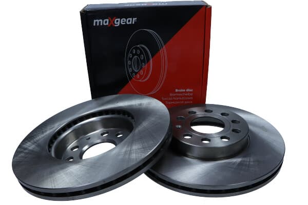 MAXGEAR BREMSESKIVE VW P.GOLF 5/6/7/A3/OCTAVIA 04-/12-/CADDY/TOURAN 288X25MM