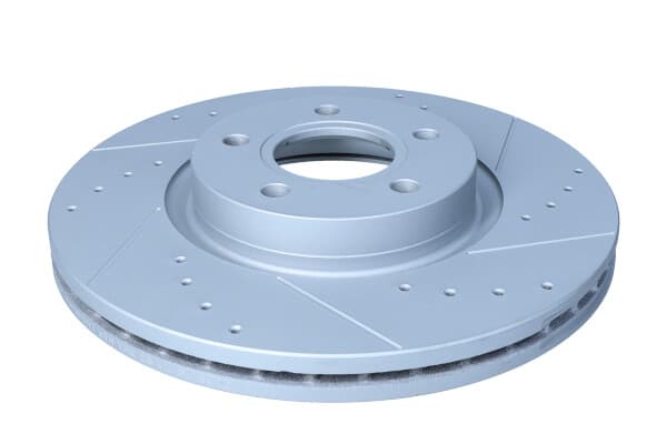MAXGEAR BROMSSKIVA FORD P. FOCUS 04-/C-MAX/S40/V50/C30 300MM BORAD OCH SLÅSAD, MED ROSTSKYDDSBELÄGGNING