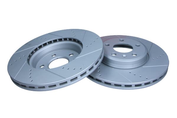 MAXGEAR BREMSESKIVE VW P. A4/A5 07- 314MM BOREDE OG SLITTEDE, MED ANTI-KORROSIONSBELÆGNING