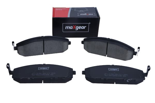 MAXGEAR BREMSEKLODSER NISSAN FRONT PATROL GR Y61 98-