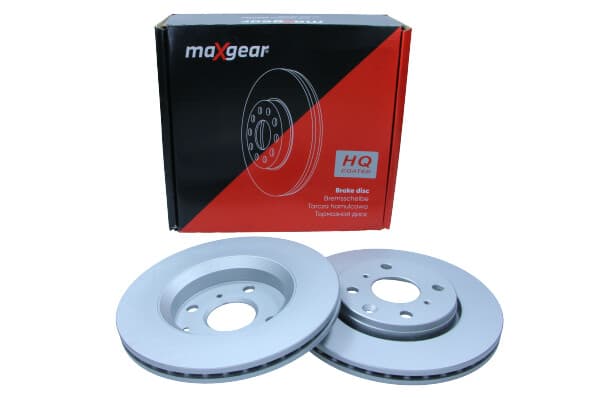 MAXGEAR BREMSESKIVE TOYOTA P. AYGO 05-/C1/107 MED ANTI-KORROSIONSBELÆGNING