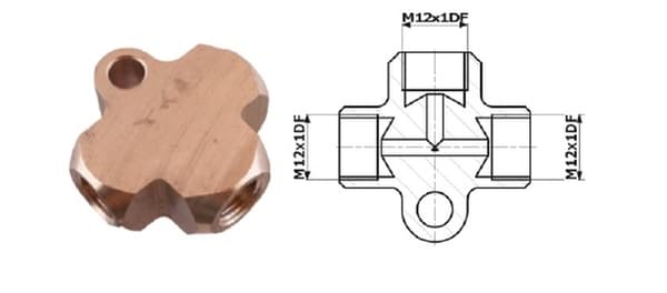 T-led M 12X1 DF