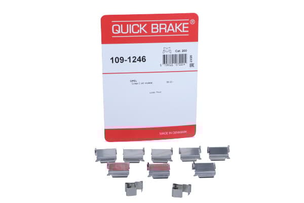 HURTIG BREMSEINSTALLATIONSSÆT BREMSEKLODSER JEEP P./T. CHEROKEE/RENEGADE/WRANGLER 07-