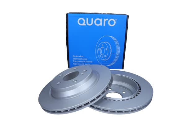 QUARO BREMSESKIVE MB BAG R230 SL/W221 3350 MED ANTI-KORROSIONSBELÆGNING