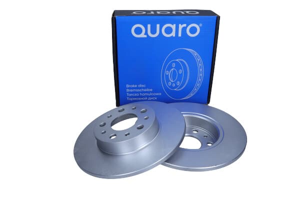 QUARO BREMSESKIVE FIAT T. 500L 0,9-1,4/1,3-1,6 D 12- MED ANTI-KORROSIONSBELÆGNING
