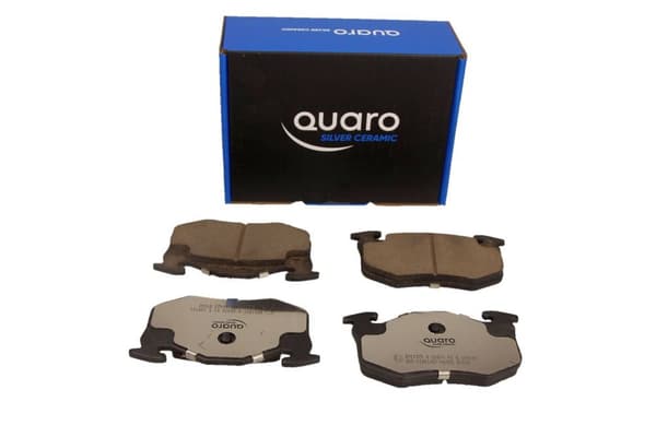 QUARO BROMSBELÄGG RENAULT BAK MEGANE/CLIO/19/ZX/XSARA/206/306 SILVER KERAMIK