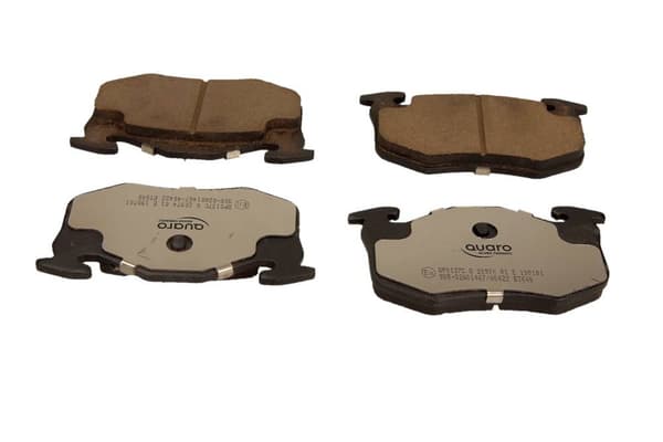 QUARO BROMSBELÄGG RENAULT BAK MEGANE/CLIO/19/ZX/XSARA/206/306 SILVER KERAMIK
