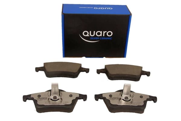 QUARO BREMSEKLODSER VOLVO BAG S60/S80/V70 00-/XC70 SØLV KERAMISKE
