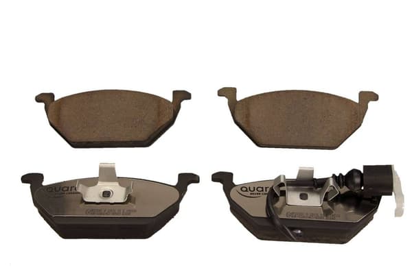 QUARO BREMSEKLODSER FOR A3/BORA/GOLF4/POLO/OCTAVIA SILVER KERAMIC