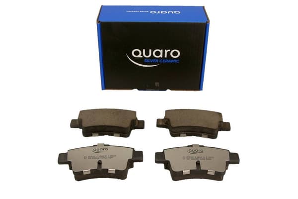 QUARO BREMSEKLODSER FIAT BAG GRANDE PUNTO 05-/EVO 09- UDEN SENSOR SØLVKERAMISK