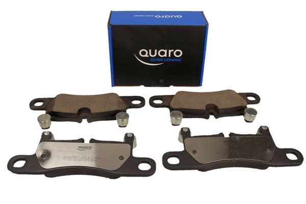 QUARO BREMSEKLODSER VW BAG TOUAREG 10-/CAYENE 3.0-4.2 SØLV KERAMISKE