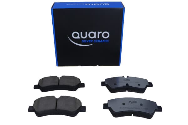 QUARO BREMSEKLODSER FORD BAG TRANSIT 2.0-3.2 TDCI 13- SØLVKERAMISK