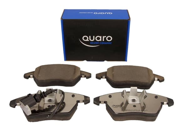 QUARO BREMSEKLODSER VW FORAN CC/EOS/GOLF/JETTA/PASSAT/POLO 03- YDERSTE KLODS 156MM!!!! MED SØLVKERAMISK SENSOR