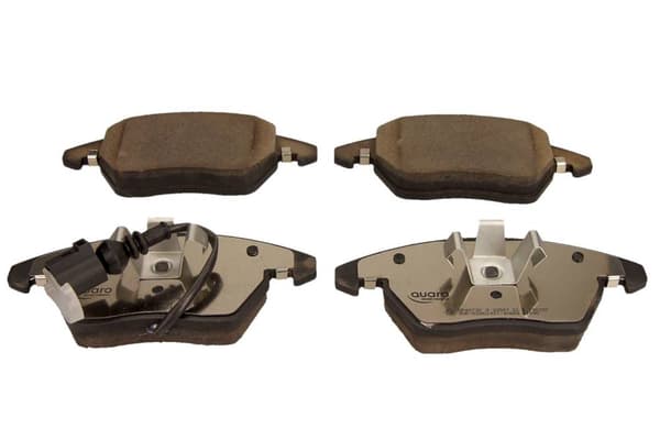 QUARO BREMSEKLODSER VW FORAN CC/EOS/GOLF/JETTA/PASSAT/POLO 03- YDERSTE KLODS 156MM!!!! MED SØLVKERAMISK SENSOR