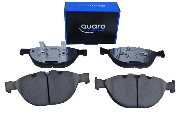 QUARO BREMSEKLODSER BMW FOR E60 SØLV KERAMISKE