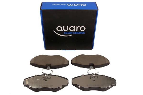 QUARO BREMSEKLODSER FOR TRAFIC 01/VIVARO SILVER KERAMIC
