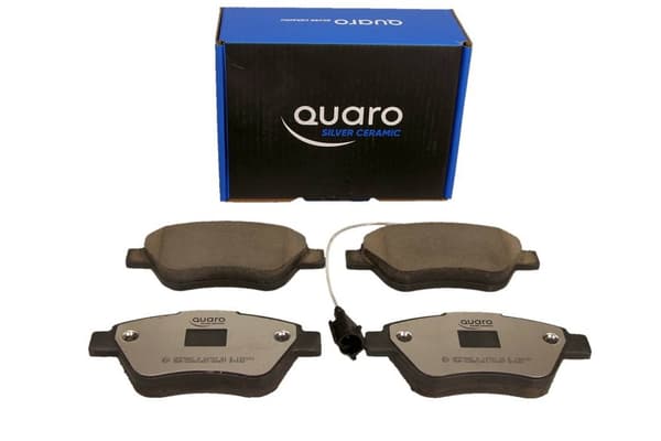 QUARO BREMSEKLASSER FIAT FRONTO PUNTO 05-/FIORINO 08-/500 SØLVKERAMIKK