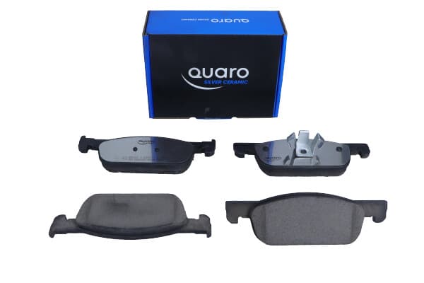 QUARO BROMSBELÄGG RENAULT FRAM CLIO 0.9-1.2/1.5DCI 12- (STOR) SILVER KERAMIK