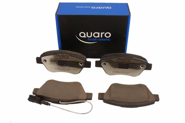QUARO BREMSEKLODSER FIAT FORRESTE STILO 1.2/1.6 16V 01-/IDEA MED SØLV KERAMISK SENSOR
