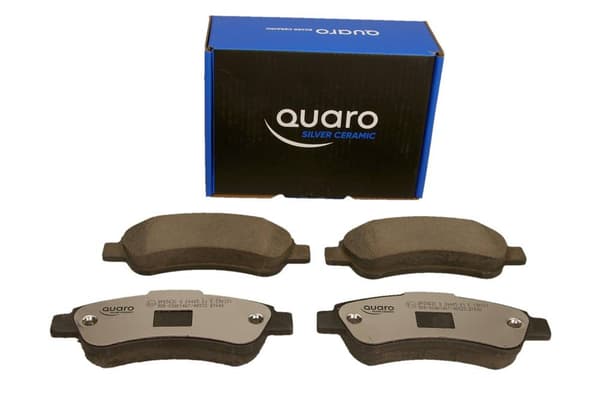 QUARO BREMSEKLODSER PEUGEOT BAG BOXER/JUMPER 06- SØLV KERAMISKE