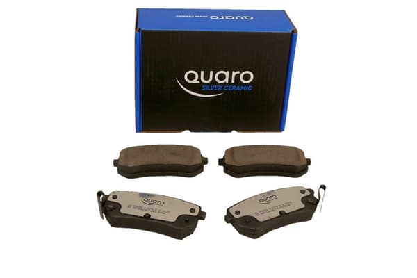 QUARO BREMSEKLODSER KIA BAG PICANTO 04- SØLV KERAMISKE