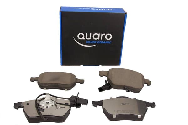 QUARO BROMSBELÄGG VW FRAM A4 99-/A6 -99/PASSAT 00- 1.6-2.8 MED SENSORER WVA 23018 SILVER KERAMIK