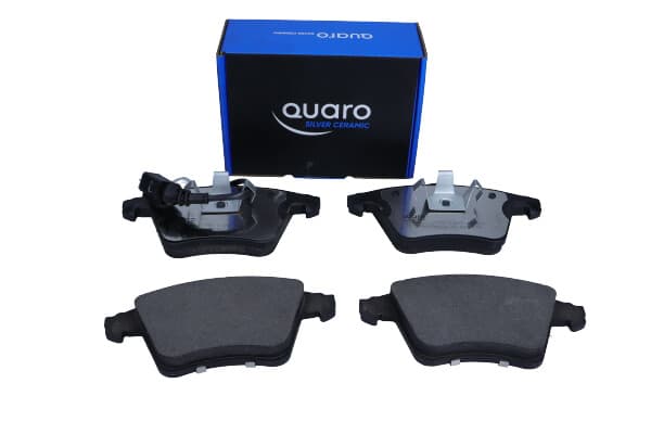 QUARO BREMSEKLODSER VW FORAN T5 03- 17" SØLV KERAMISKE