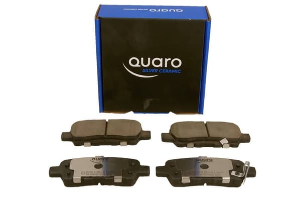 QUARO BROMSBELÄGG NISSAN BAK X-TRAIL/QASHQAI SILVER KERAMIK
