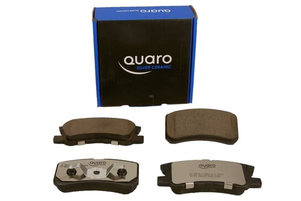 QUARO BREMSEKLASSER MITSUBISHI BAG PAJERO 99-/07-/OUTLANDER 06-/ASX 10-/JEEP/4008/GRANDIS SILVER CERAMIC