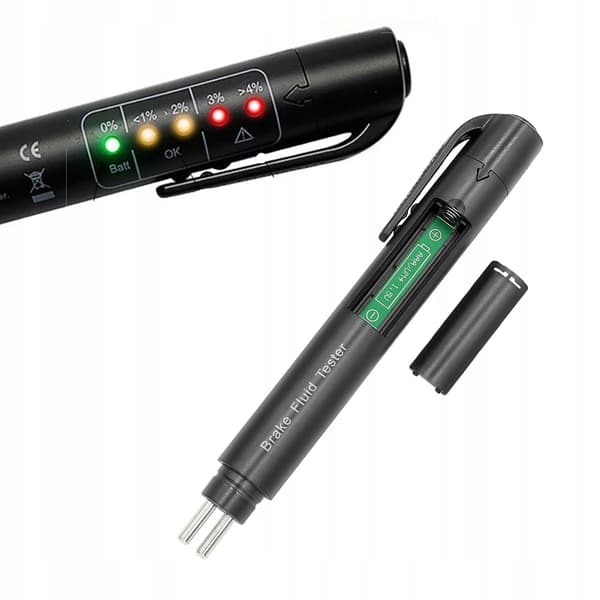 Bremsevæsketester LED-måler 5 niveauer DOT 3 4 5 hvor meget vand i væsken