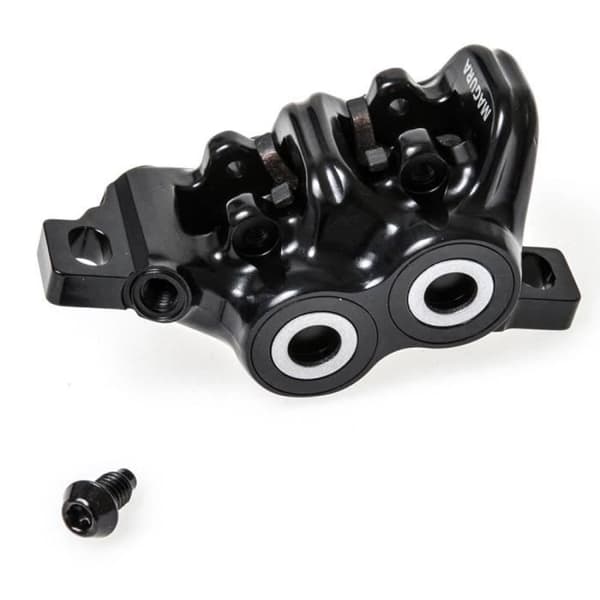 Magura MT5 skivbroms för vuxna MTB - flerfärgad bromsok med banjoanslutning (ingår ej)