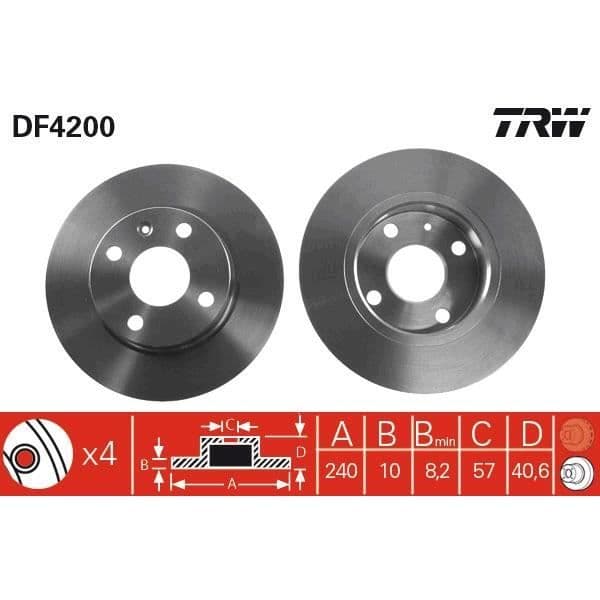 DISKSPEL TRW DF4200