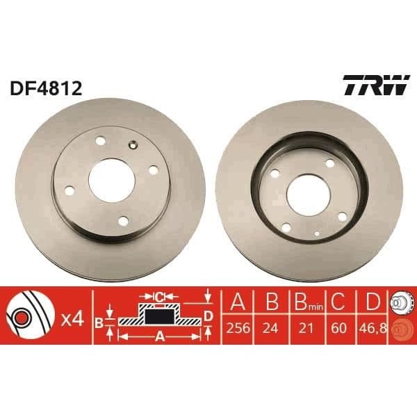 JEU AV SKIVOR TRW DF4812