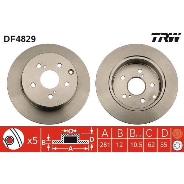 SPELAVSKIVOR TRW DF4829