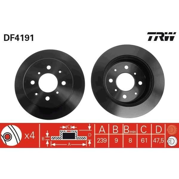 DISKSPEL TRW DF4191
