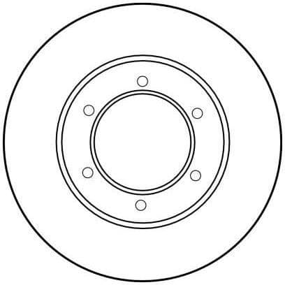 JEU DE DISQUES TRW DF1418