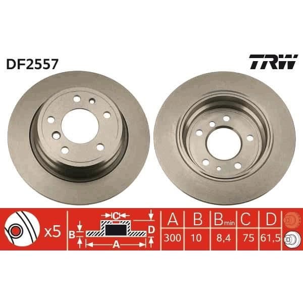 JEU AV DISKAR TRW DF2557