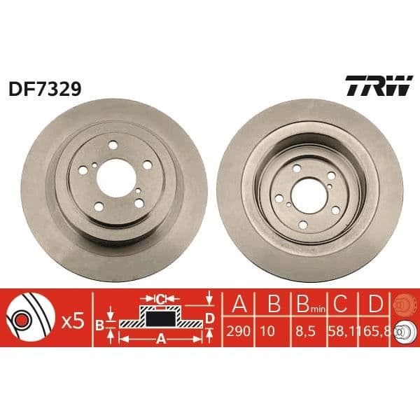 DISKSPONT TRW DF7329