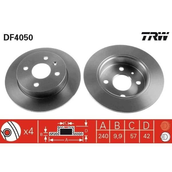 DISKSPIL TRW DF4050