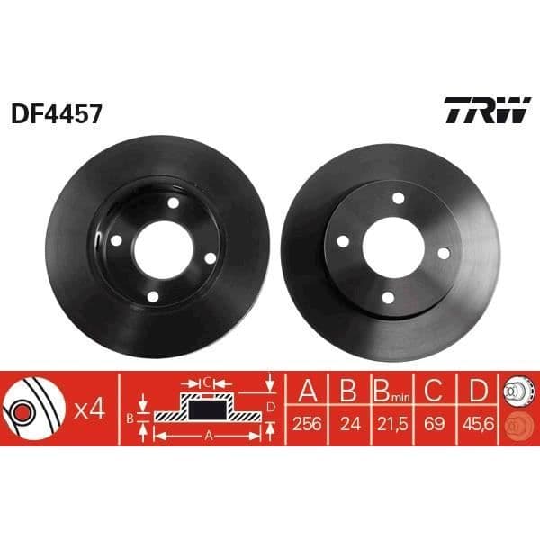 JEU AV DISKAR TRW DF4457