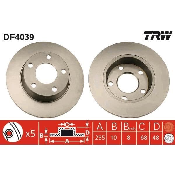 JEU AV DJUR TRW DF4039