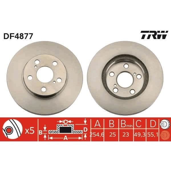 DISKSPARADE TRW DF4877