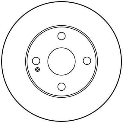 JEU DE DISQUES TRW DF3089