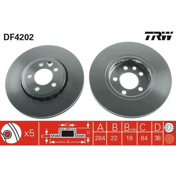 JEU AV DISKAR TRW DF4202